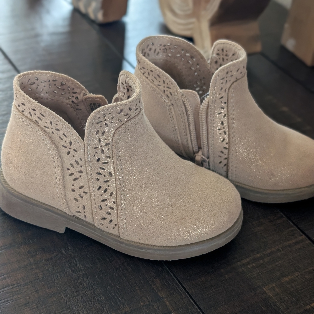 Stylish Kids Tan Ankle Boots